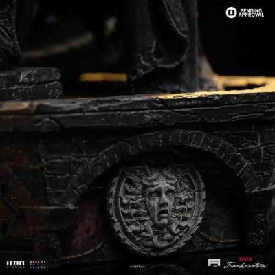 FRANKENSTEIN GUILLERMO DEL TORO MONSTER 1/10 DIORAMA IRON STUDIOS