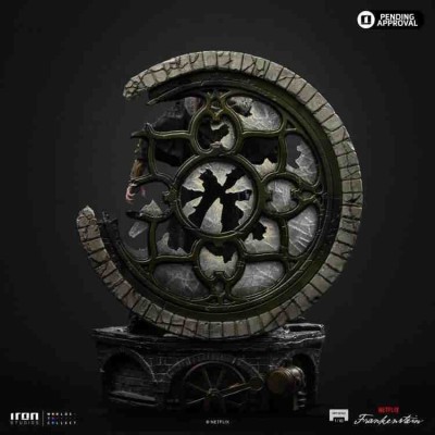 FRANKENSTEIN GUILLERMO DEL TORO MONSTER 1/10 DIORAMA IRON STUDIOS