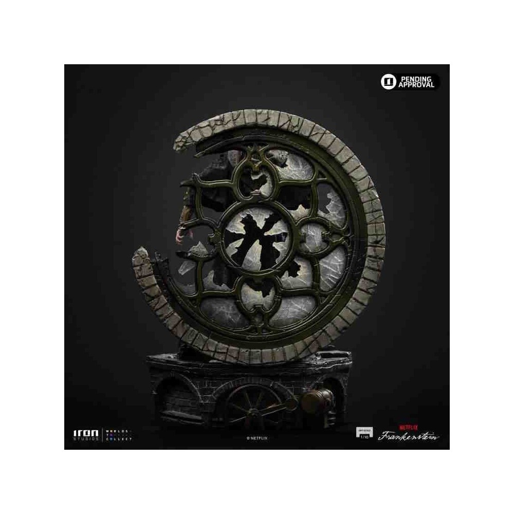 FRANKENSTEIN GUILLERMO DEL TORO MONSTER 1/10 DIORAMA IRON STUDIOS