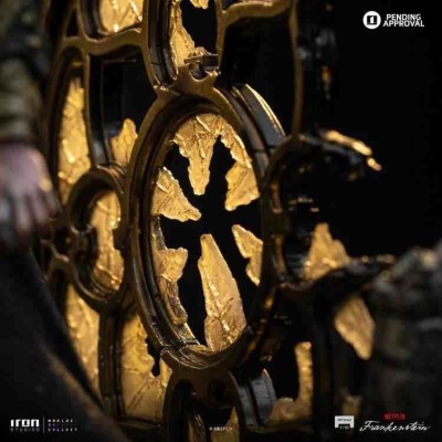 FRANKENSTEIN GUILLERMO DEL TORO MONSTER 1/10 DIORAMA IRON STUDIOS