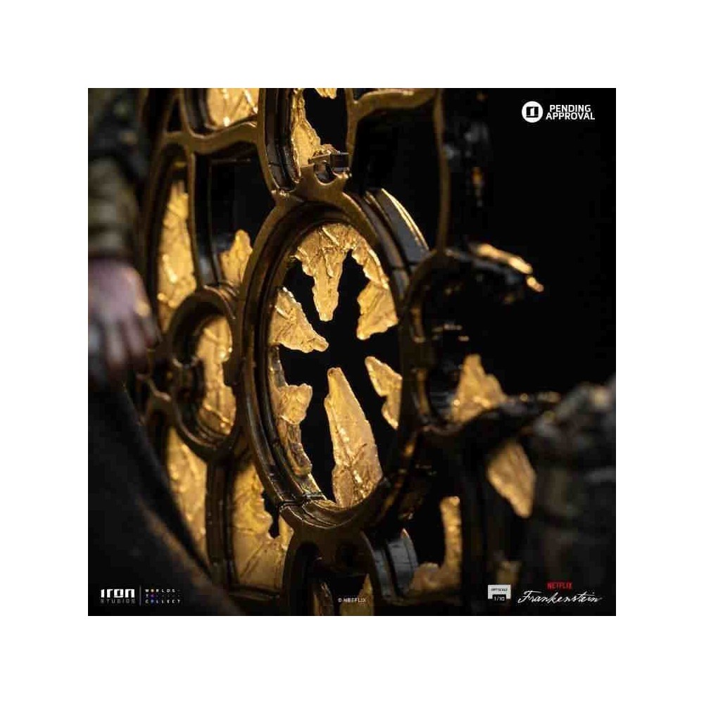 FRANKENSTEIN GUILLERMO DEL TORO MONSTER 1/10 DIORAMA IRON STUDIOS