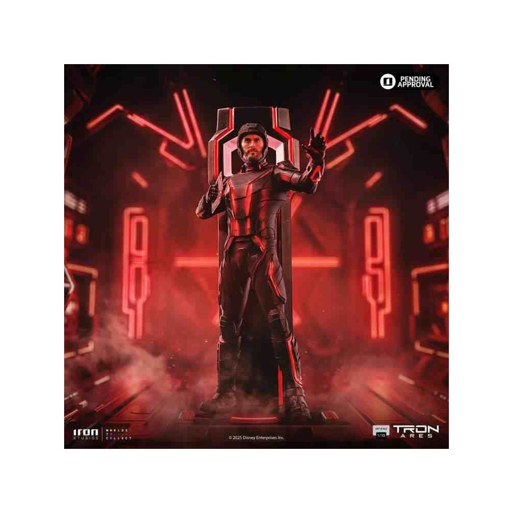 TRON ARES ART SCALE 1/10 STATUA FIGURE IRON STUDIOS