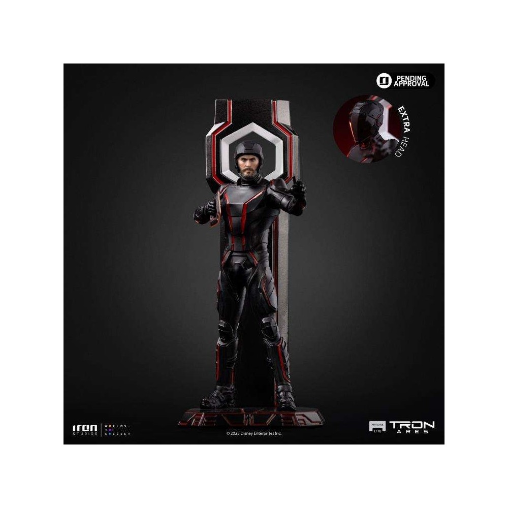 TRON ARES ART SCALE 1/10 STATUA FIGURE IRON STUDIOS