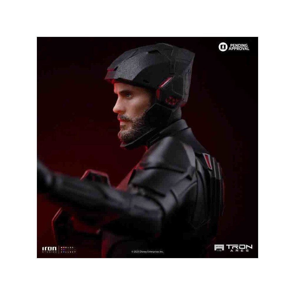 TRON ARES ART SCALE 1/10 STATUA FIGURE IRON STUDIOS