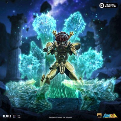 SAINT SEIYA LIBRA DOHKO ART SCALE 1/10 STATUA FIGURE IRON STUDIOS