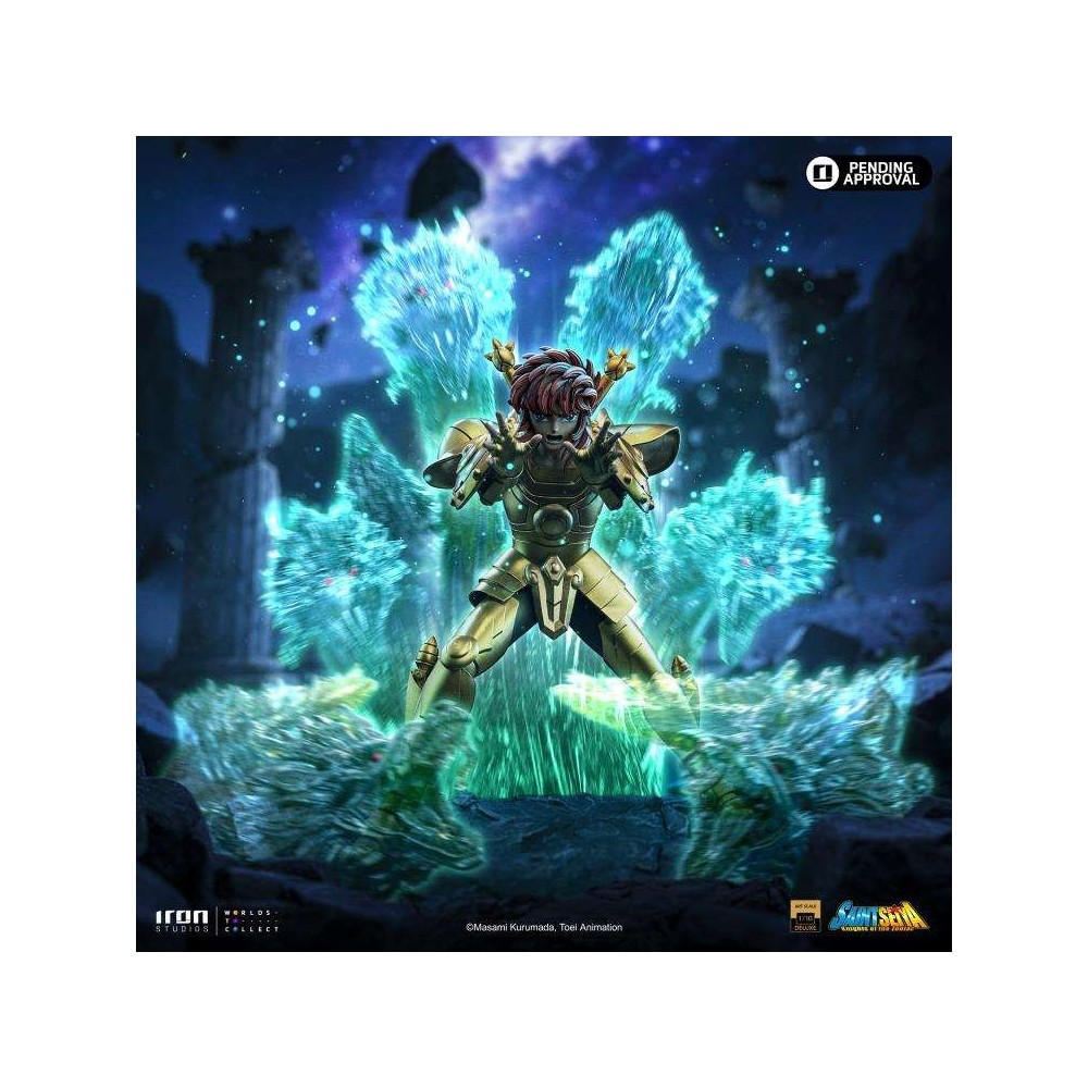 SAINT SEIYA LIBRA DOHKO ART SCALE 1/10 STATUA FIGURE IRON STUDIOS