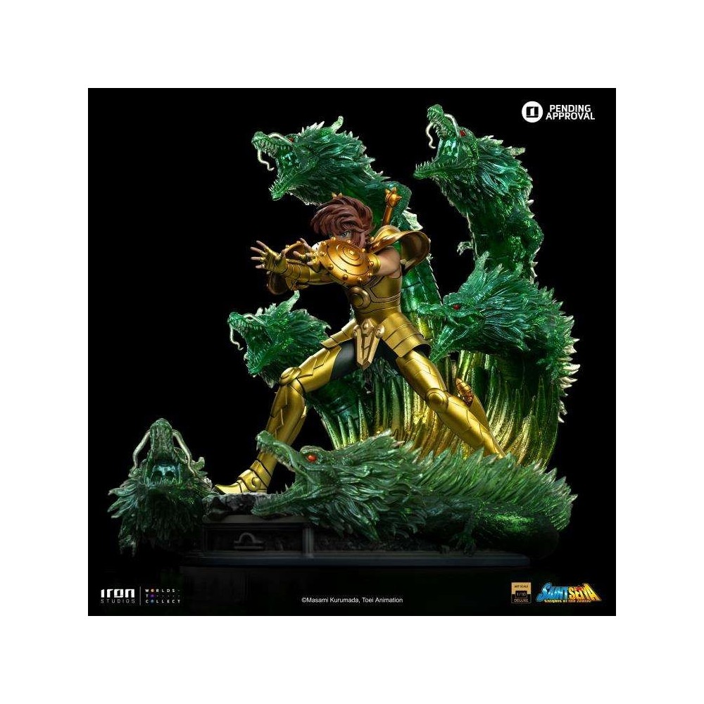 SAINT SEIYA LIBRA DOHKO ART SCALE 1/10 STATUA FIGURE IRON STUDIOS