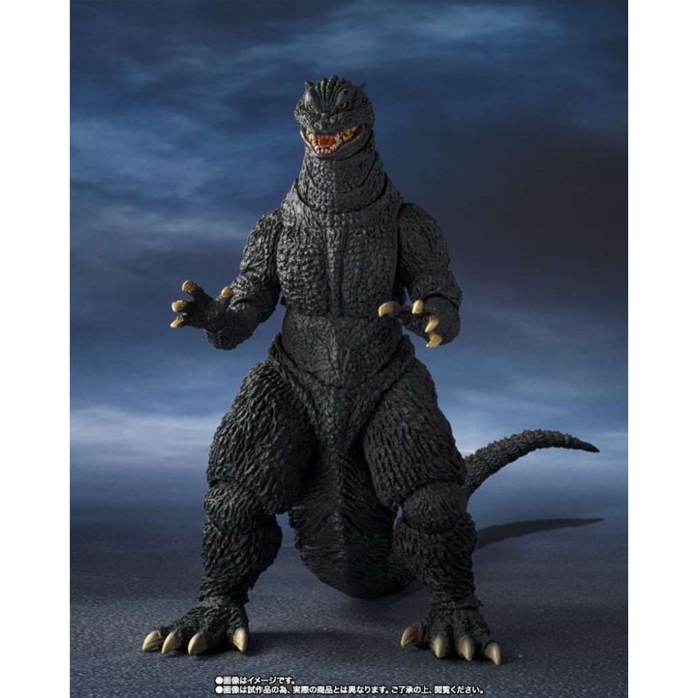 GODZILLA 2004 HEART RAY VS GOTENGO S.H. MONSTERARTS FIGUARTS ACTION FIGURE BANDAI
