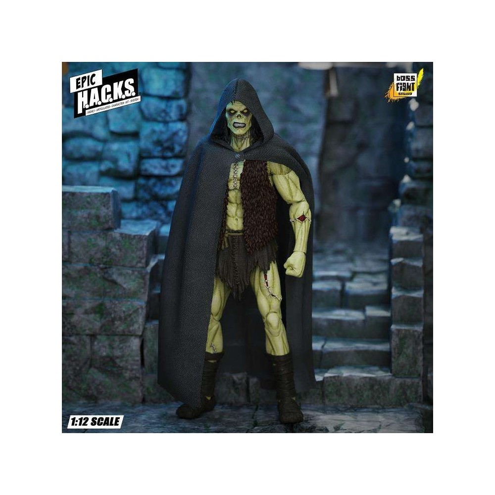 FRANKENSTEIN MONSTER UNDEAD CREATURE HACKS 1:12 ACTION FIGURE BOSS FIGHT STUDIO
