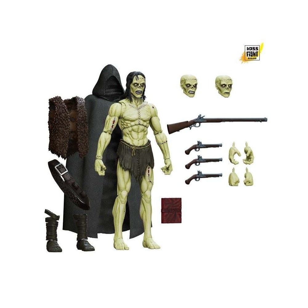FRANKENSTEIN MONSTER UNDEAD CREATURE HACKS 1:12 ACTION FIGURE BOSS FIGHT STUDIO