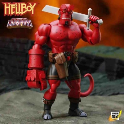 HELLBOY IMMORTAL CHAMPIONS RETRO ACTION FIGURE BOSS FIGHT STUDIO