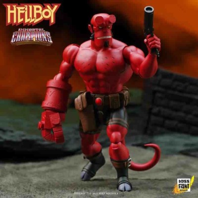 HELLBOY IMMORTAL CHAMPIONS RETRO ACTION FIGURE BOSS FIGHT STUDIO