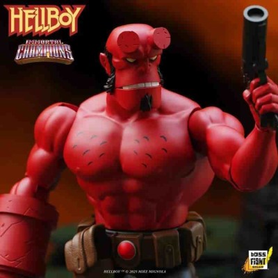 HELLBOY IMMORTAL CHAMPIONS RETRO ACTION FIGURE BOSS FIGHT STUDIO