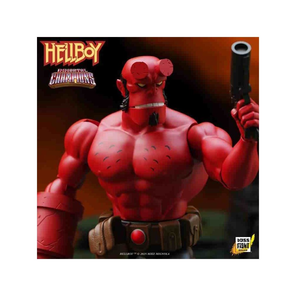 HELLBOY IMMORTAL CHAMPIONS RETRO ACTION FIGURE BOSS FIGHT STUDIO