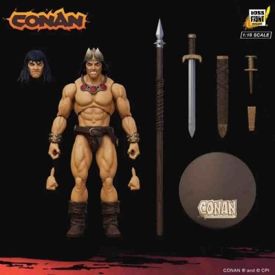 CONAN THE BARBARIAN 1:18 ACTION FIGURE BOSS FIGHT STUDIO