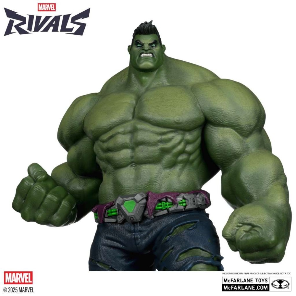 MARVEL RIVALS COLLECTION PVC HULK 1/6 STATUA FIGURE MC FARLANE