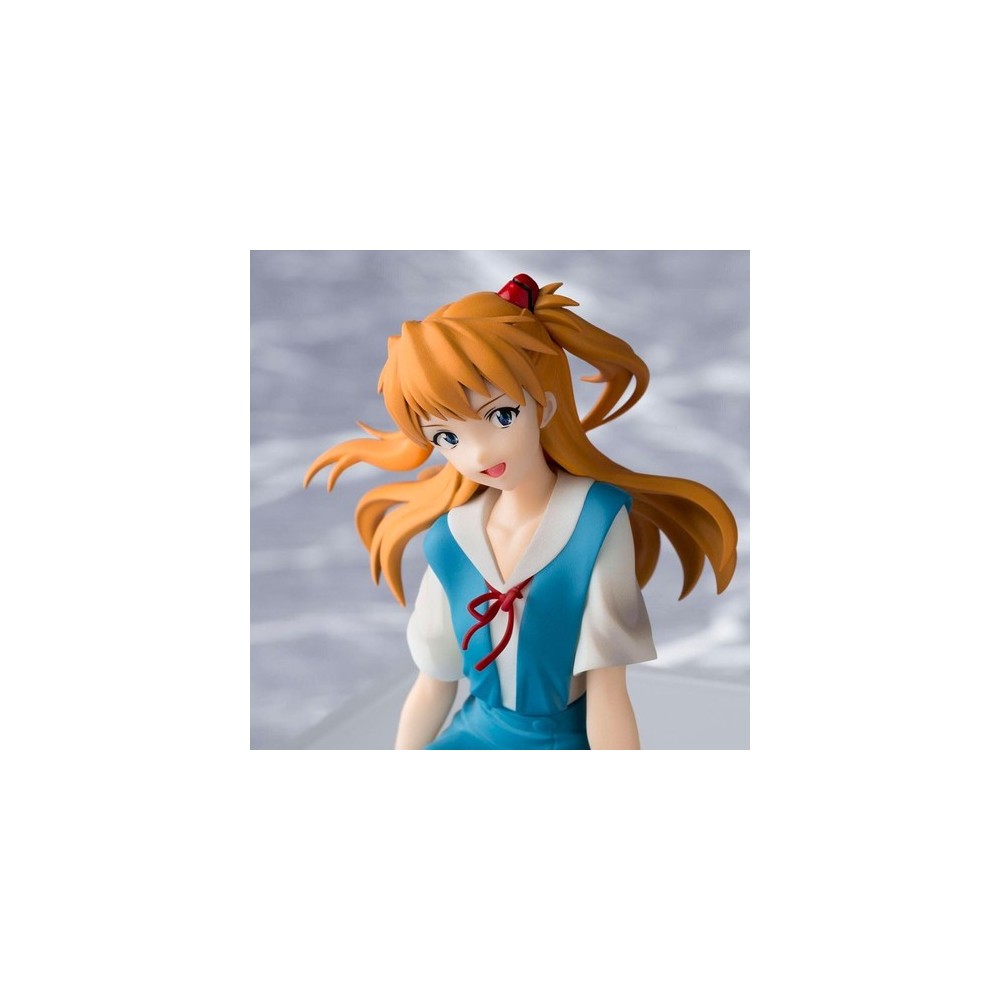 SEGA GOODS NEON GENESIS EVANGELION ASUKA SHIKINAMI LANGLEY NEW THEATRICAL EDITION PM PERCHING SERIES PVC STATUE FIGURE