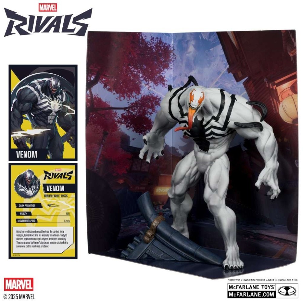 MARVEL RIVALS COLLECTION PVC ANTI VENOM 1/6 STATUA FIGURE MC FARLANE