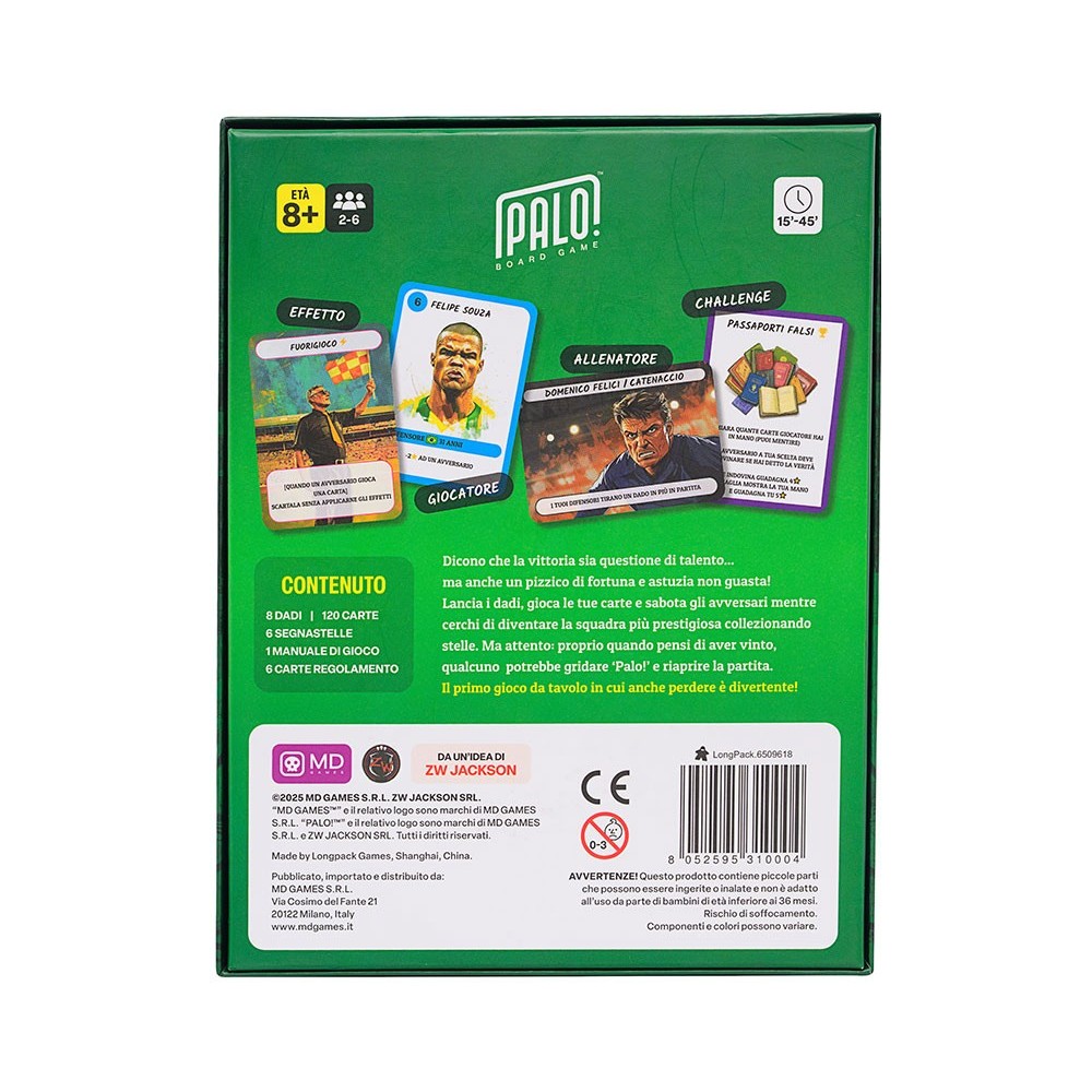 GOLIATH PALO! BOARDGAME ITALIAN