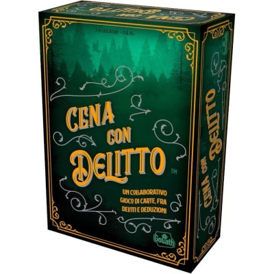 CENA CON DELITTO GIOCO DA TAVOLO ITALIANO GOLIATH