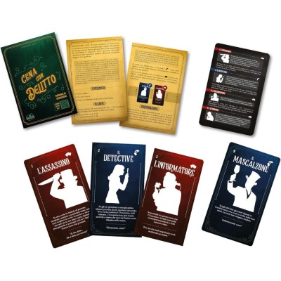 CENA CON DELITTO GIOCO DA TAVOLO ITALIANO GOLIATH