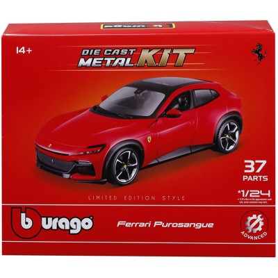 BBURAGO FERRARI PUROSANGUE DIE CAST METAL 1/24 MODEL KIT MODEL REPLICA