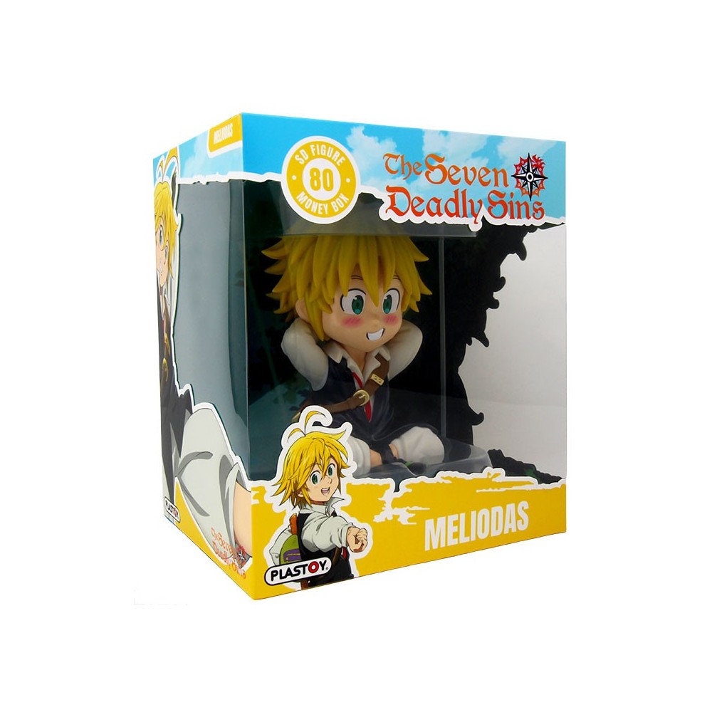 PLASTOY THE SEVEN DEADLY SINS MELIODAS PVC COIN BANK