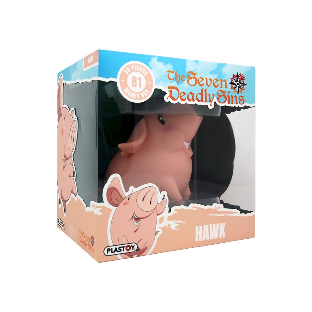 THE SEVEN DEADLY SINS HAWK FIGURE SALVADANAIO PLASTOY