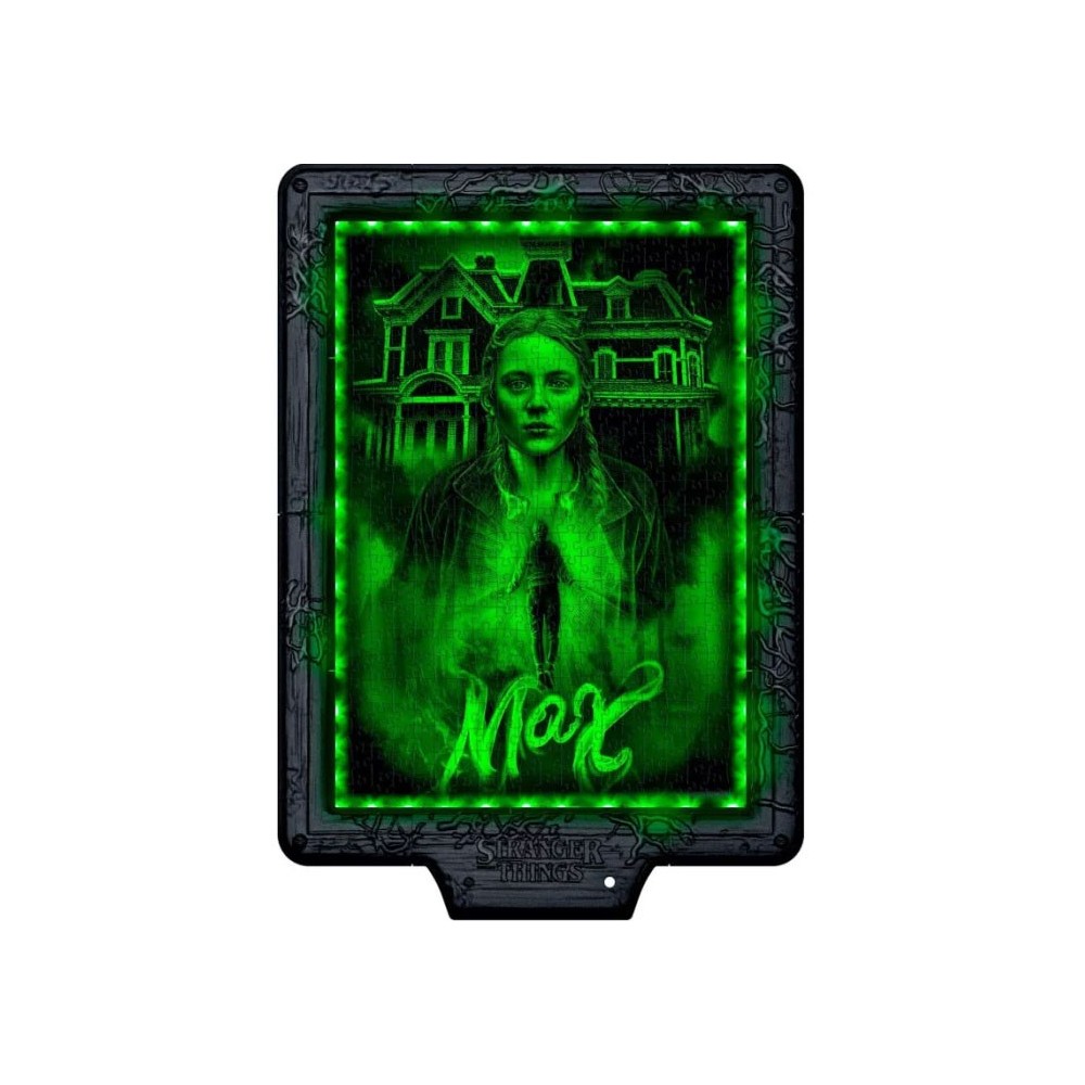 STRANGER THINGS THE METAMORPHIC ART COLLECTION VECNA'S CURSE 520 PEZZI PUZZLE CON LED CLEMENTONI