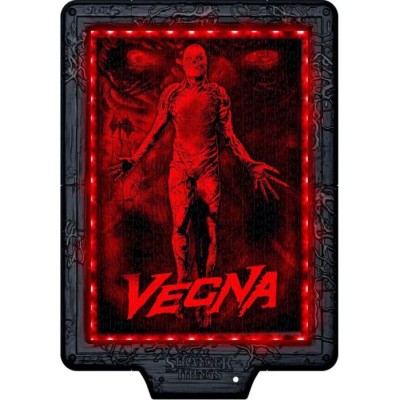 STRANGER THINGS THE METAMORPHIC ART COLLECTION VECNA'S CURSE 520 PEZZI PUZZLE CON LED CLEMENTONI