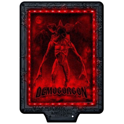 STRANGER THINGS THE METAMORPHIC ART DEMOGORGON'S HUNT 520 PEZZI PUZZLE CON LED CLEMENTONI