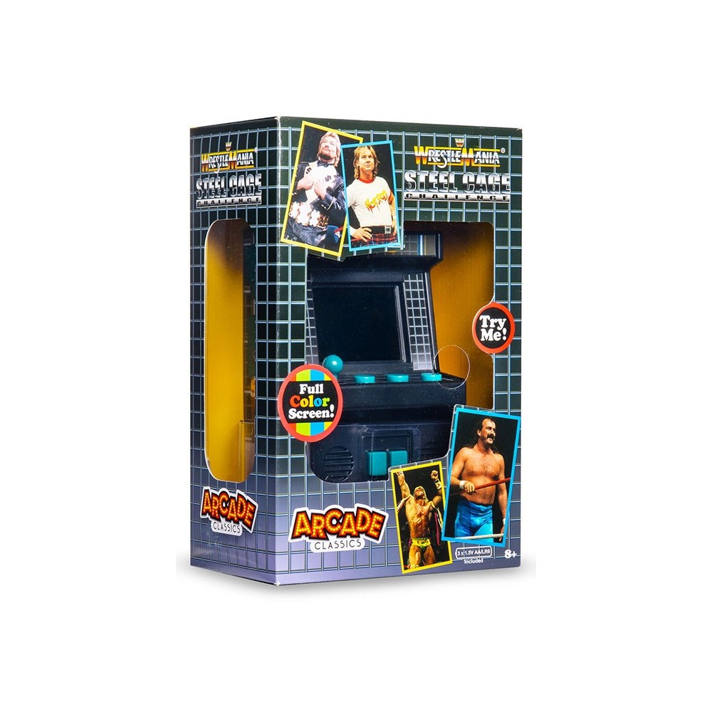 MY ARCADE MINI CLASSIC WWE WRESTLEMANIA STEEL CAGE CHALLENGE REPLICA