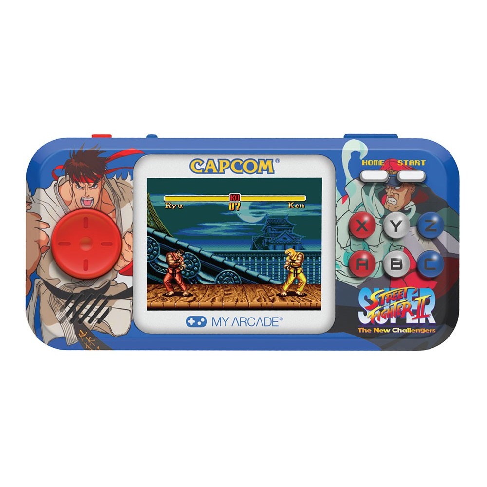 MY ARCADE POCKET PLAYER PRO SUPER STREET FIGHTER II PORTABLE GAMING SYSTEM
