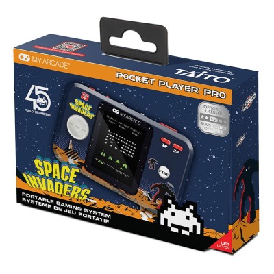 MY ARCADE POCKET PLAYER PRO SPACE INVADERS PORTABLE GAMING SYSTEM