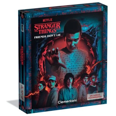 STRANGER THINGS FRIENDS DON'T LIE GIOCO DA TAVOLO ITALIANO CLEMENTONI
