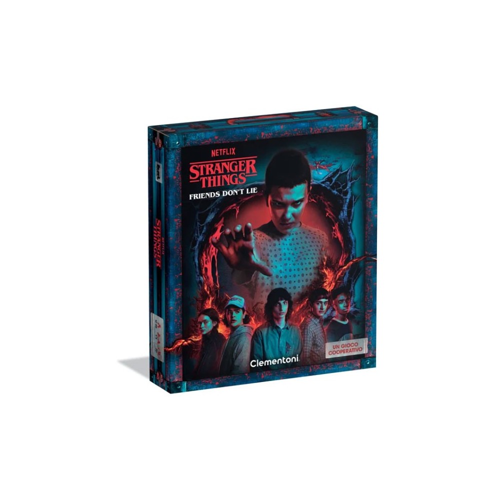 CLEMENTONI STRANGER THINGS FRIENDS DON'T LIE ITALIAN BOARDGAME