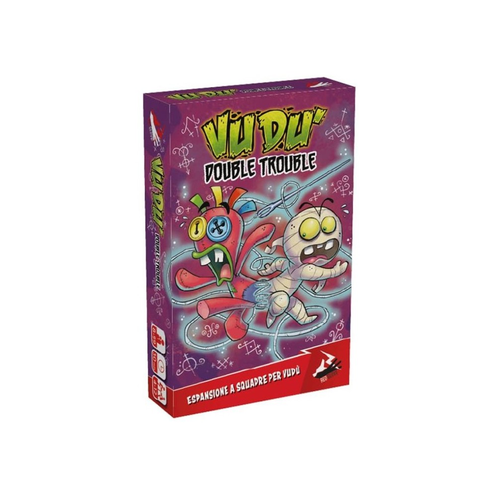 VUDU' DOUBLE TROUBLE ESPANSIONE GIOCO DA TAVOLO ITALIANO RED GLOVE