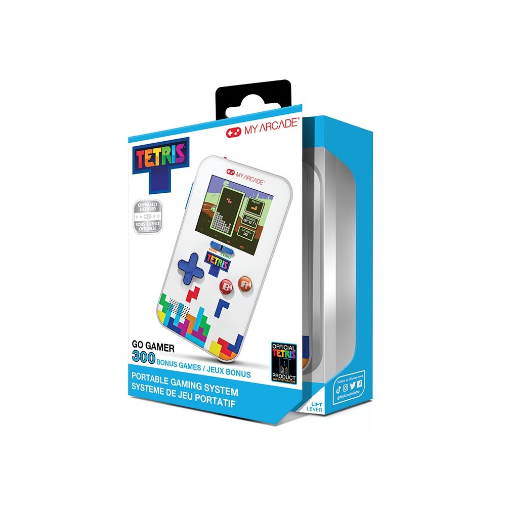 MY ARCADE GO GAMER TETRIS PORTABLE GAMING SYSTEM