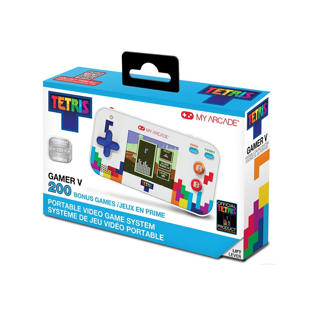 MY ARCADE GAMER V TETRIS PORTABLE GAMING SYSTEM