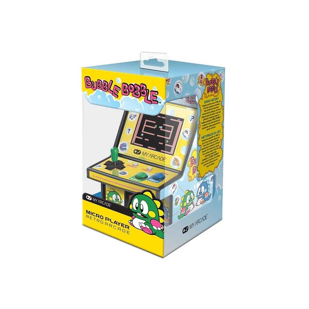 MY ARCADE MICRO PLAYER BUBBLE BOBBLE REPLICA