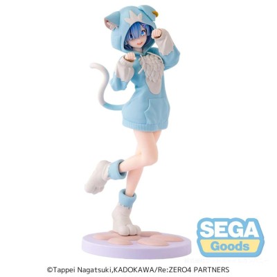 RE:ZERO REM MOFUMOFU PACK XSTELLAR STATUA FIGURE SEGA GOODS