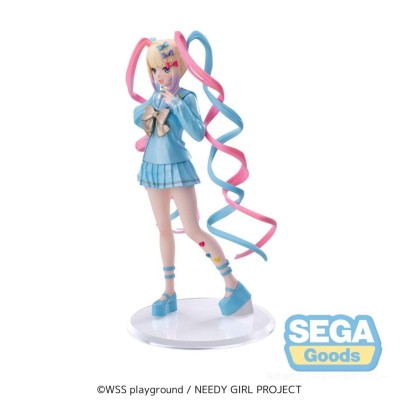 SEGA GOODS NEEDY STREAMER OVERLOAD OMGKAWAIIANGEL LUMINASTA SERIES PVC FIGURE STATUE