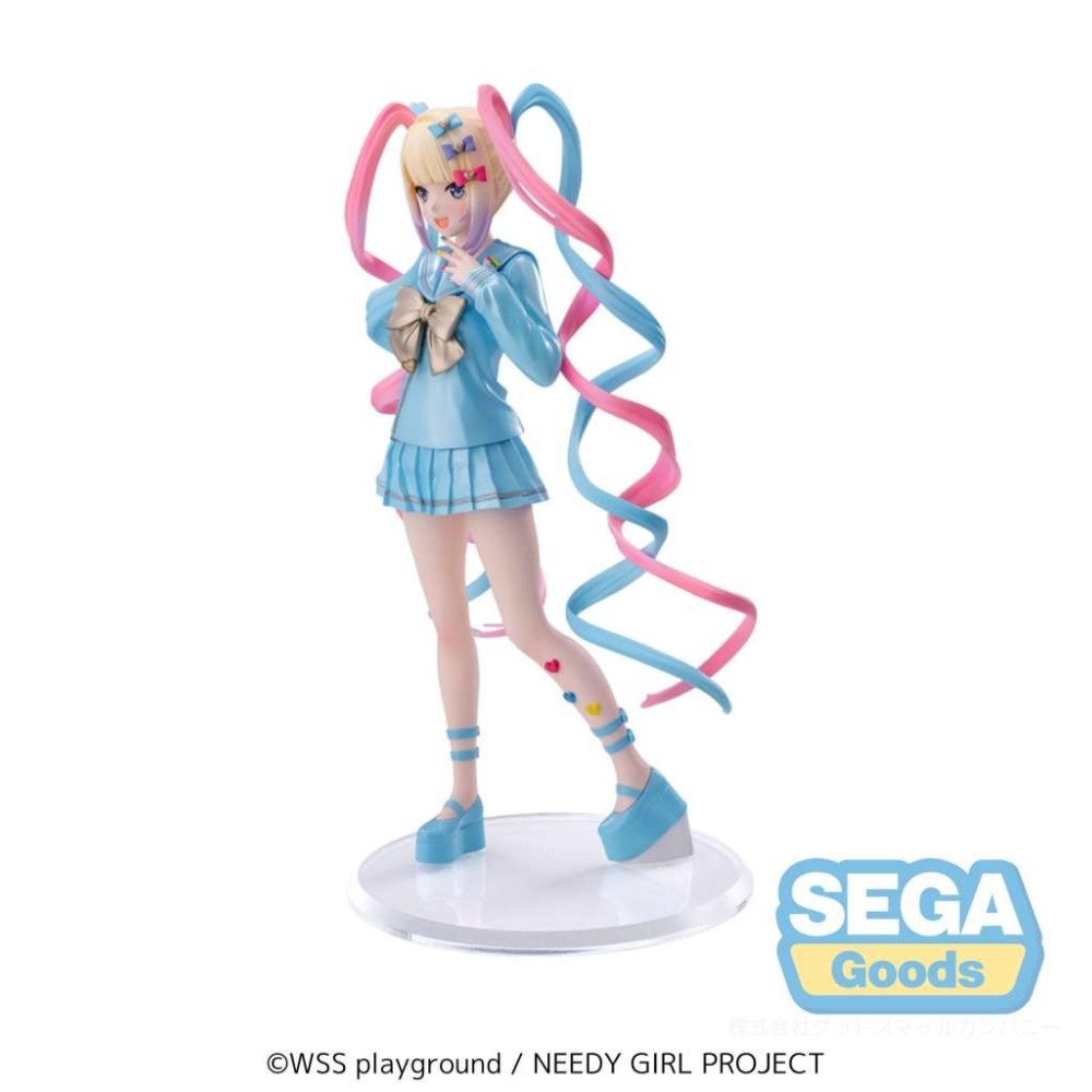 NEEDY STREAMER OVERLOAD OMGKAWAIIANGEL LUMINASTA FIGURE STATUA SEGA GOODS