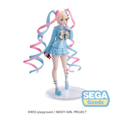 SEGA GOODS NEEDY STREAMER OVERLOAD OMGKAWAIIANGEL LUMINASTA SERIES PVC FIGURE STATUE