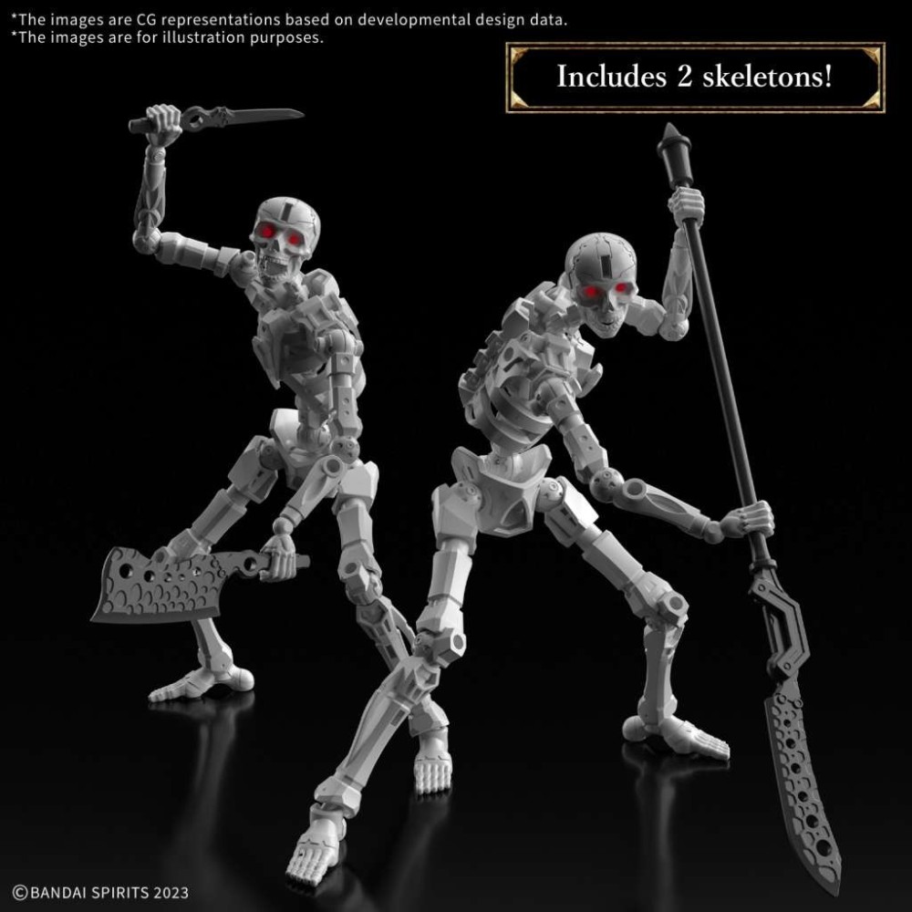 30MF DLRO SKELETONS MODEL KIT ACTION FIGURE BANDAI