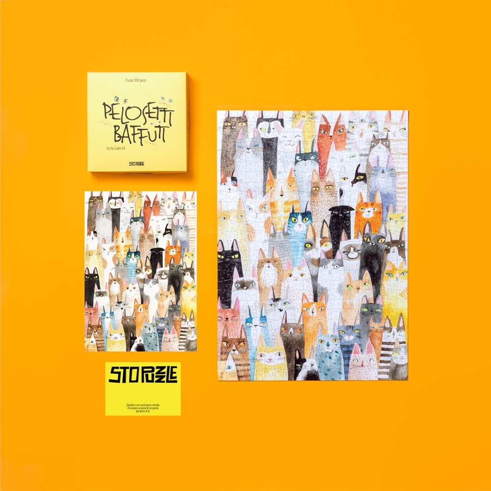 PELOSETTI BAFFUTI BY LUKA VA 500 PIECES PUZZLE