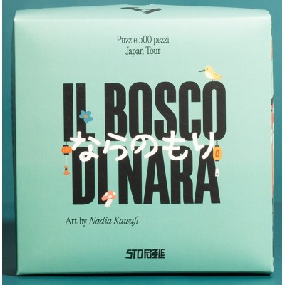 JAPAN TOUR IL BOSCO DI NARA BY NADIA KAWAFI 500 PEZZI PUZZLE