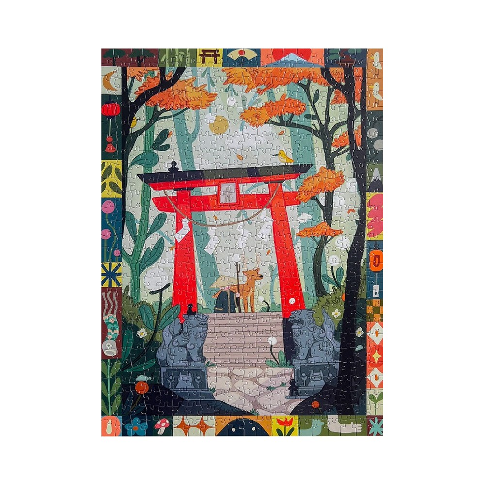JAPAN TOUR IL BOSCO DI NARA BY NADIA KAWAFI 500 PIECES PUZZLE