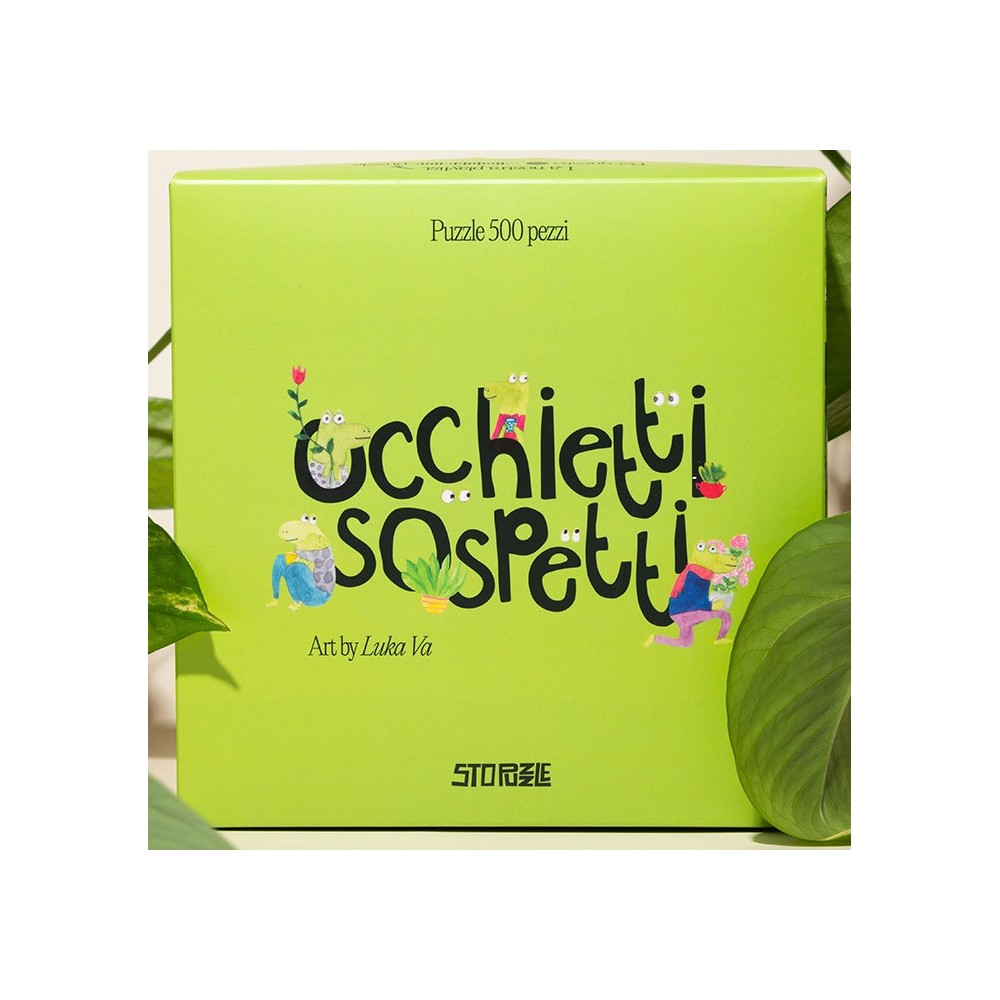 OCCHIETTI SOSPETTI BY LUKA VA 500 PEZZI PUZZLE