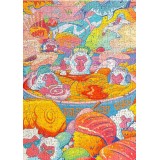 JAPAN TOUR RAMEN A JIGOKUDANI BY MANDY MATTHEWS 500 PEZZI PUZZLE